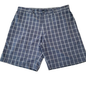 PGA Men's Plaid Golf Shorts Size 36 Inseam 9" Excellent Condition Pre-owned